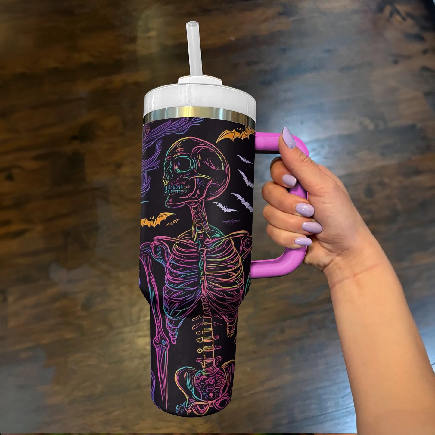 Shineful Tumbler Halloween "Bone Appetit"