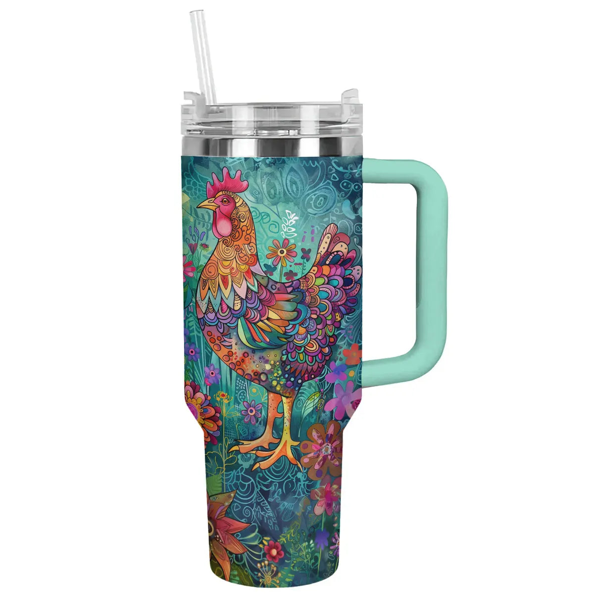 Shineful Tumbler Chicken: Feathered Fiesta Edition