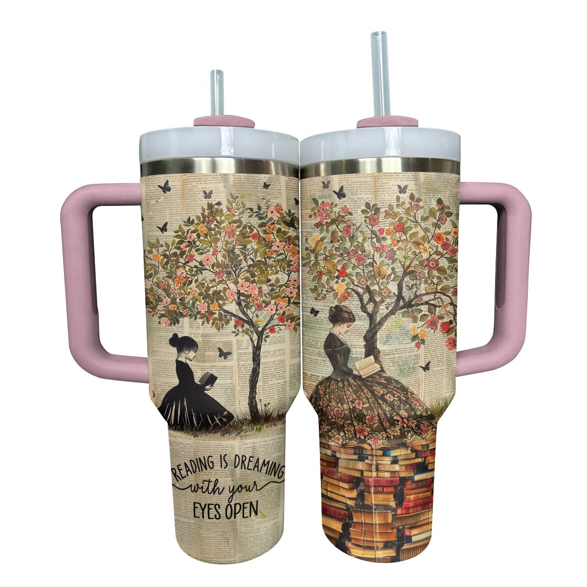 Shineful Tumbler Reading Is Dreaming With Your Eyes Open