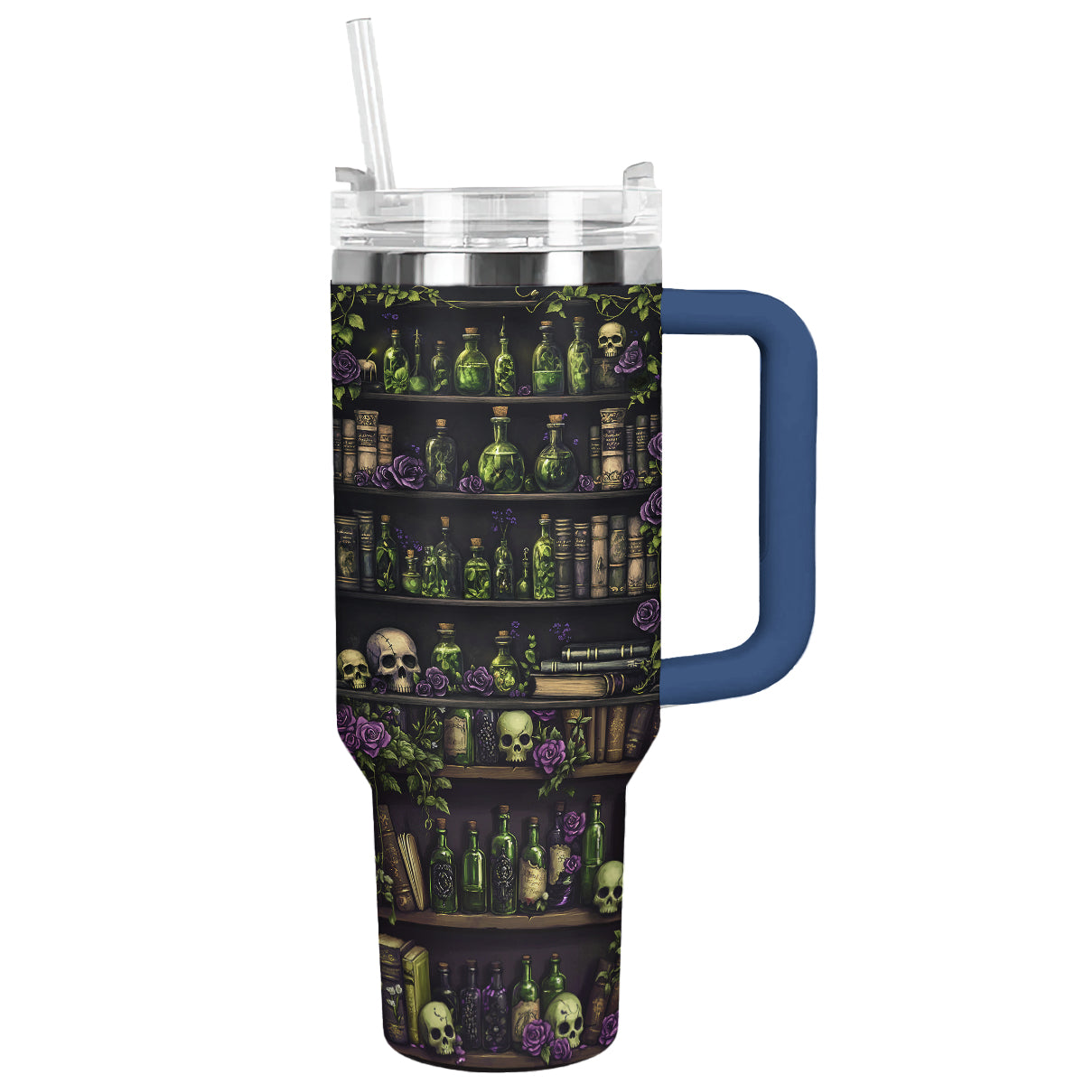Shineful Tumbler Reading In Halloween Season