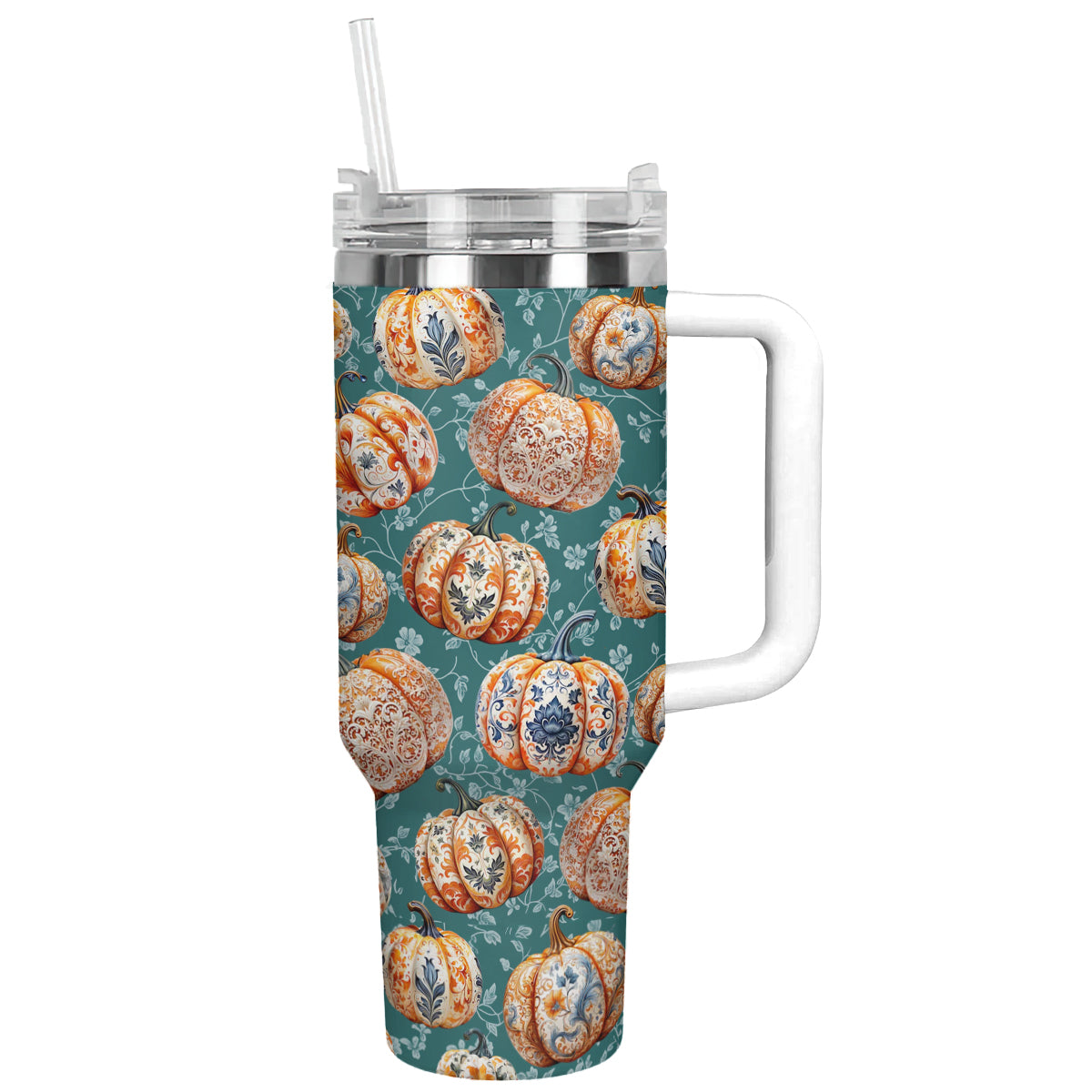 Shineful Tumbler Elegant Pumpkins