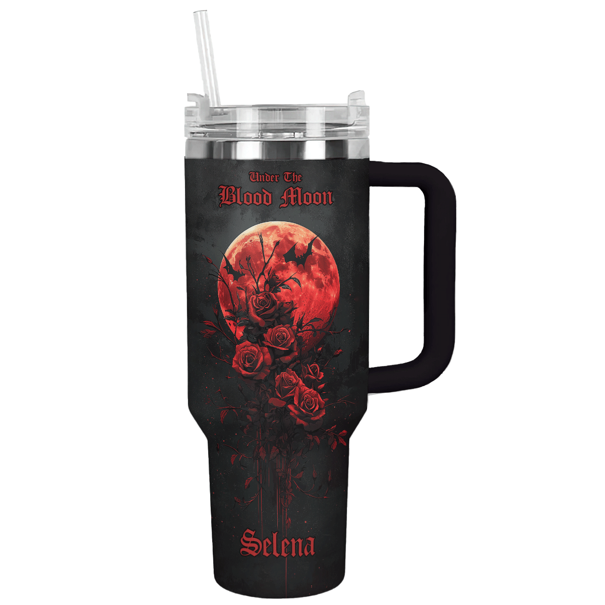Shineful Tumbler Personalized Vampire Queen Blood Moon