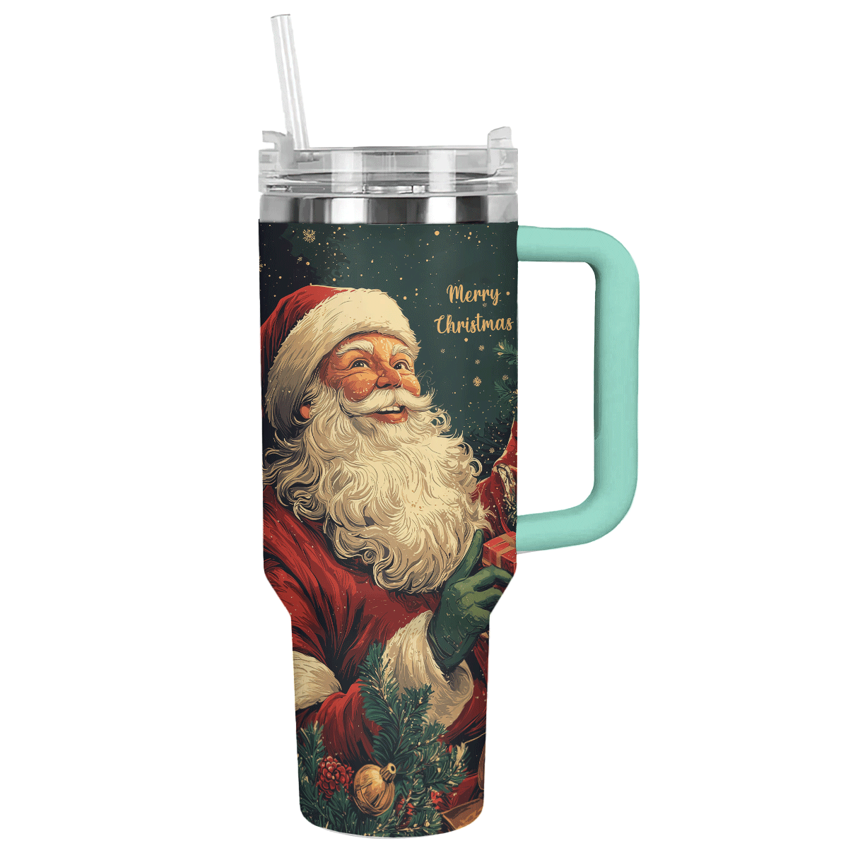 Shineful Tumbler Vintage Santa Claus