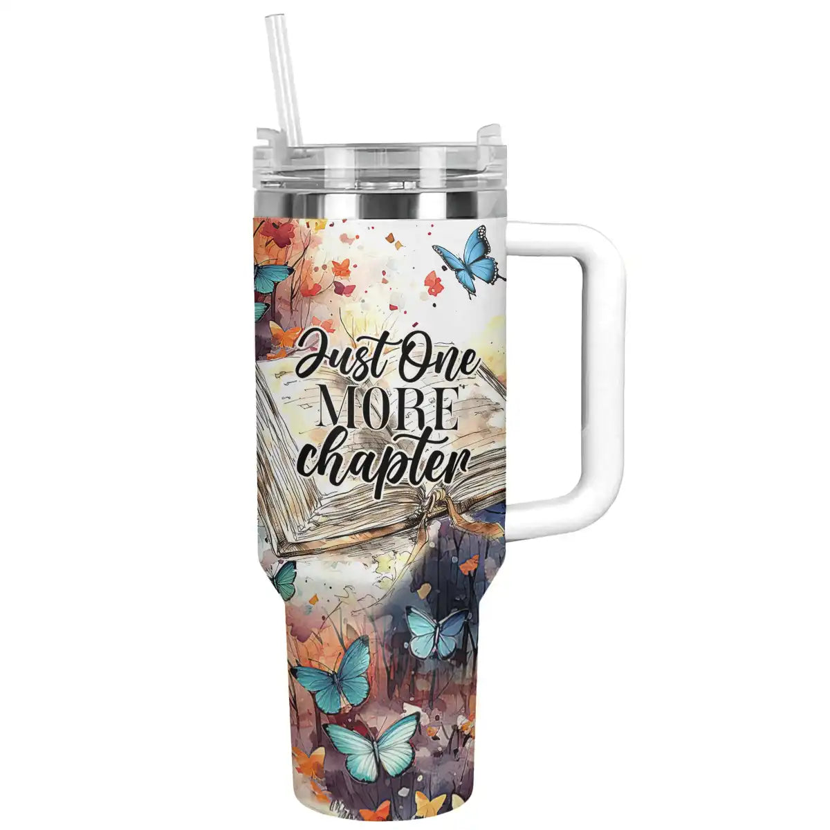 Shineful Tumbler Just One More Chapter