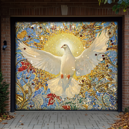 Shineful Garage Door Banner Decoration Holy Spirit