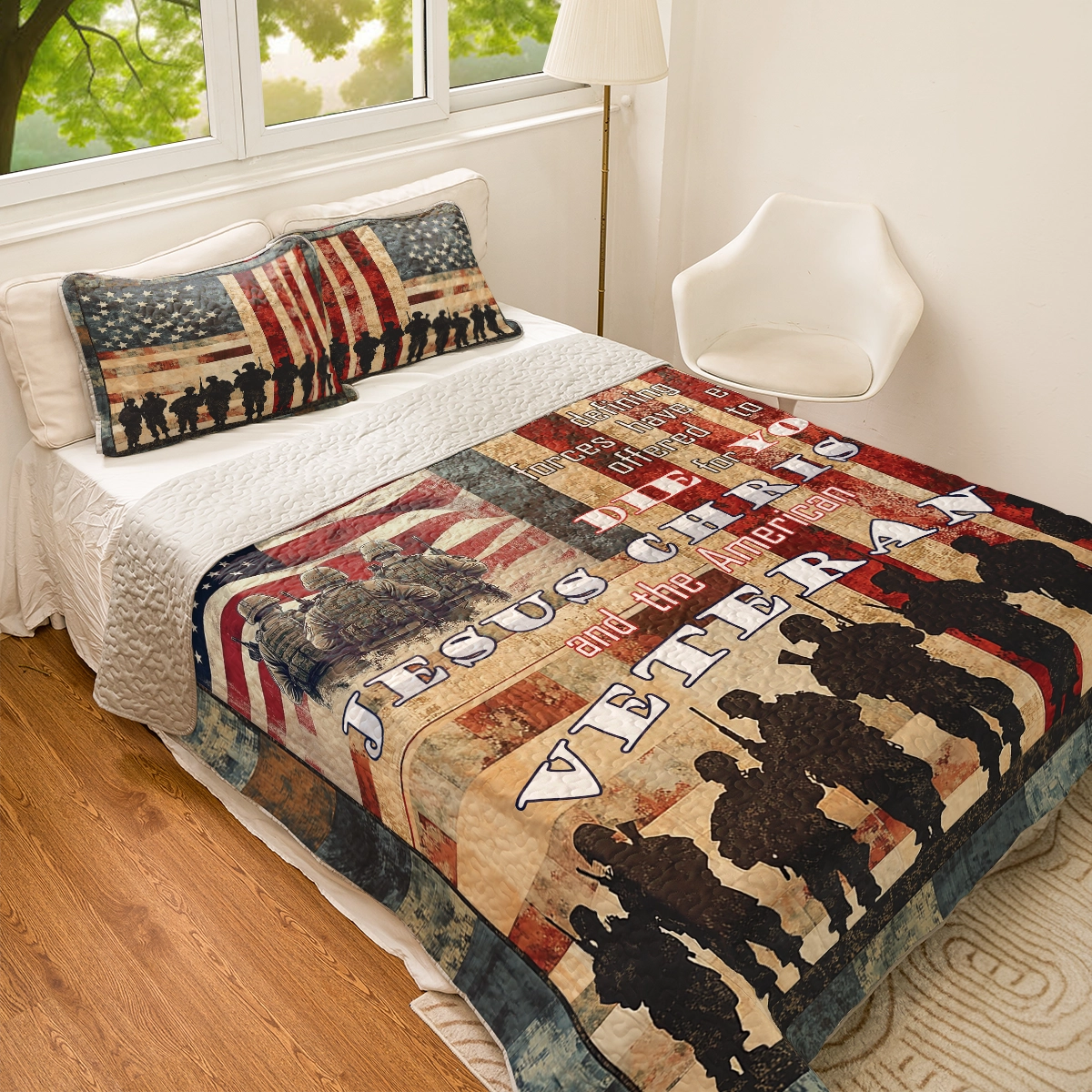 Shineful All Season Quilt 3-Piece Set - Veteran's Promise
