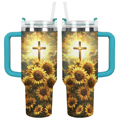 Shineful Tumbler Sunflower Faith Light