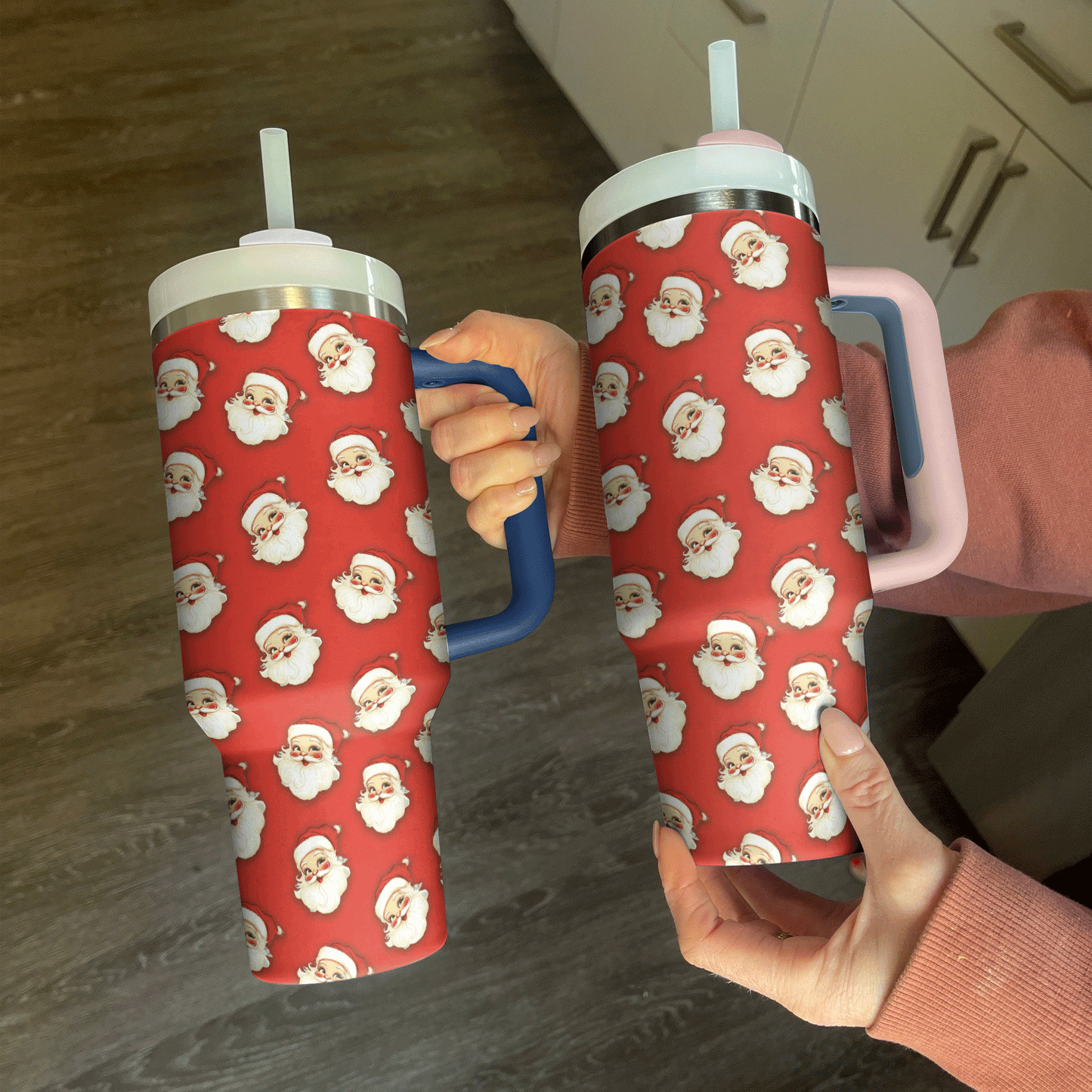 Shineful Tumbler Christmas Retro Santa