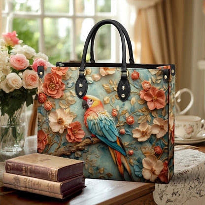 Shineful Leather Bag Macaw Majesty