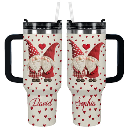 Shineful Tumbler Personalized Adorable Gnome