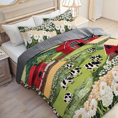Shineful All Season Quilt 3-Piece Set Farmhouse Fresh