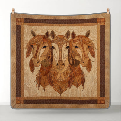 Shineful All Season Quilt 3-Piece Set Earthbound Guardians