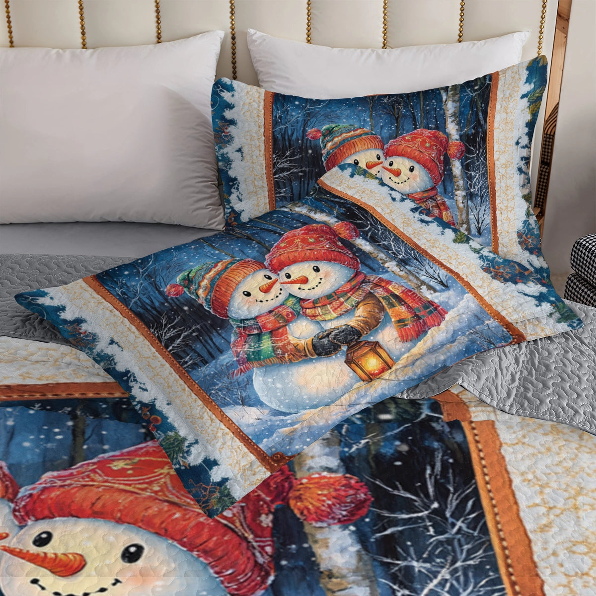 Shineful All Season Quilt 3-Piece Set - Winter Love