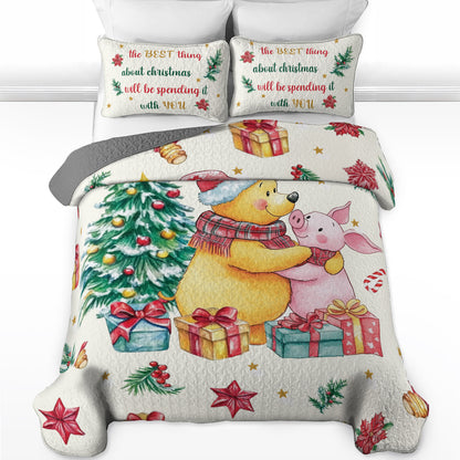 Shineful All Season Quilt 3-Piece Set The Christmas Best Thing