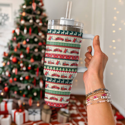 Shineful Tumbler Camping Christmas