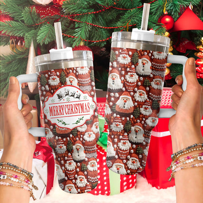 Shineful Tumbler Knitted Christmas