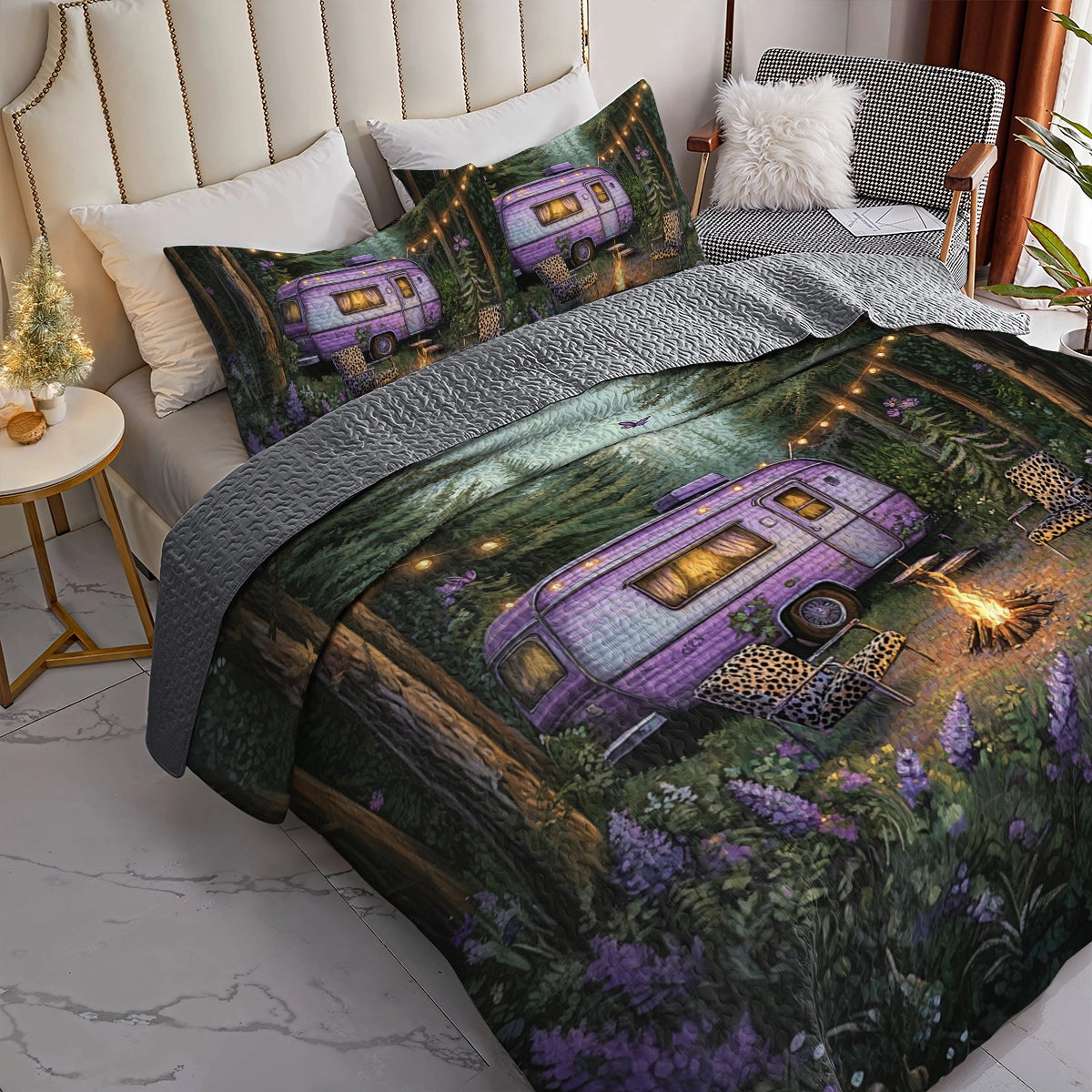 Shineful All Season Quilt 3-Piece Set - Twilight Camper Cozy