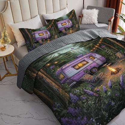 Shineful All Season Quilt 3-Piece Set - Twilight Camper Cozy