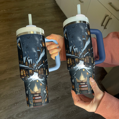 Shineful Tumbler Fantasy Wizard Village