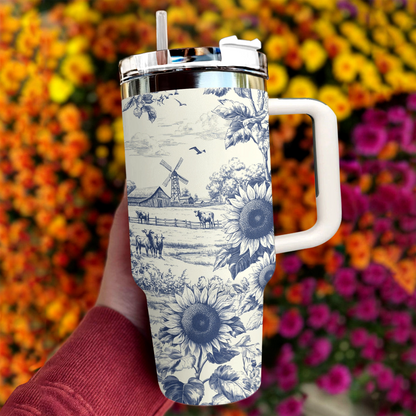 Shineful Tumbler Sunflower Farm Breeze