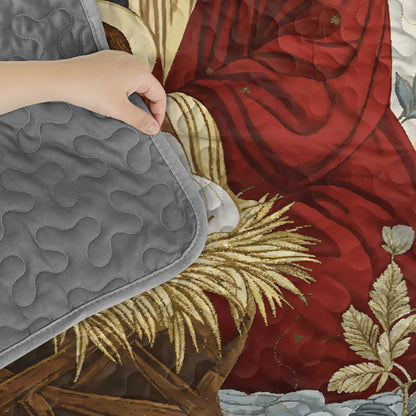 Shineful Quilt 3-Piece Set Nativity Blessing