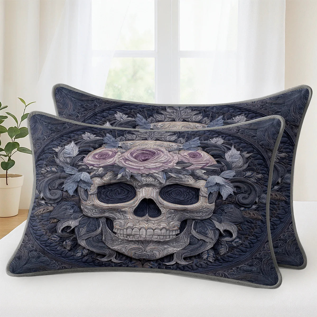 Shineful Quilt 3-Piece Set Violet Crown of Shadows