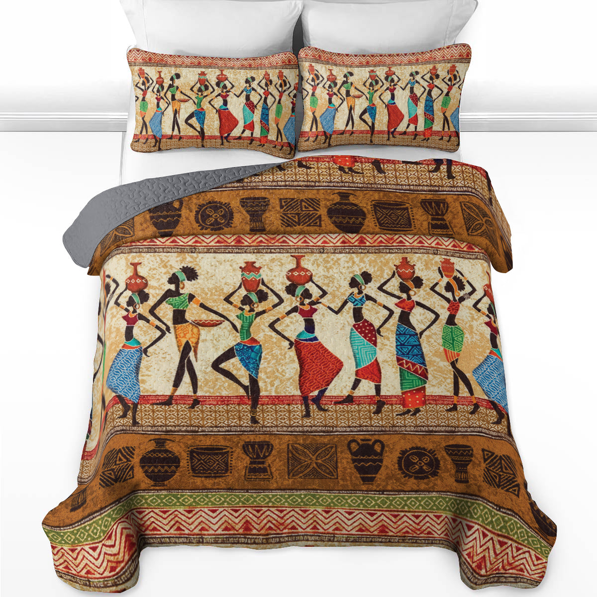 Shineful All Season Quilt 3-Piece Set The Long Walk Home