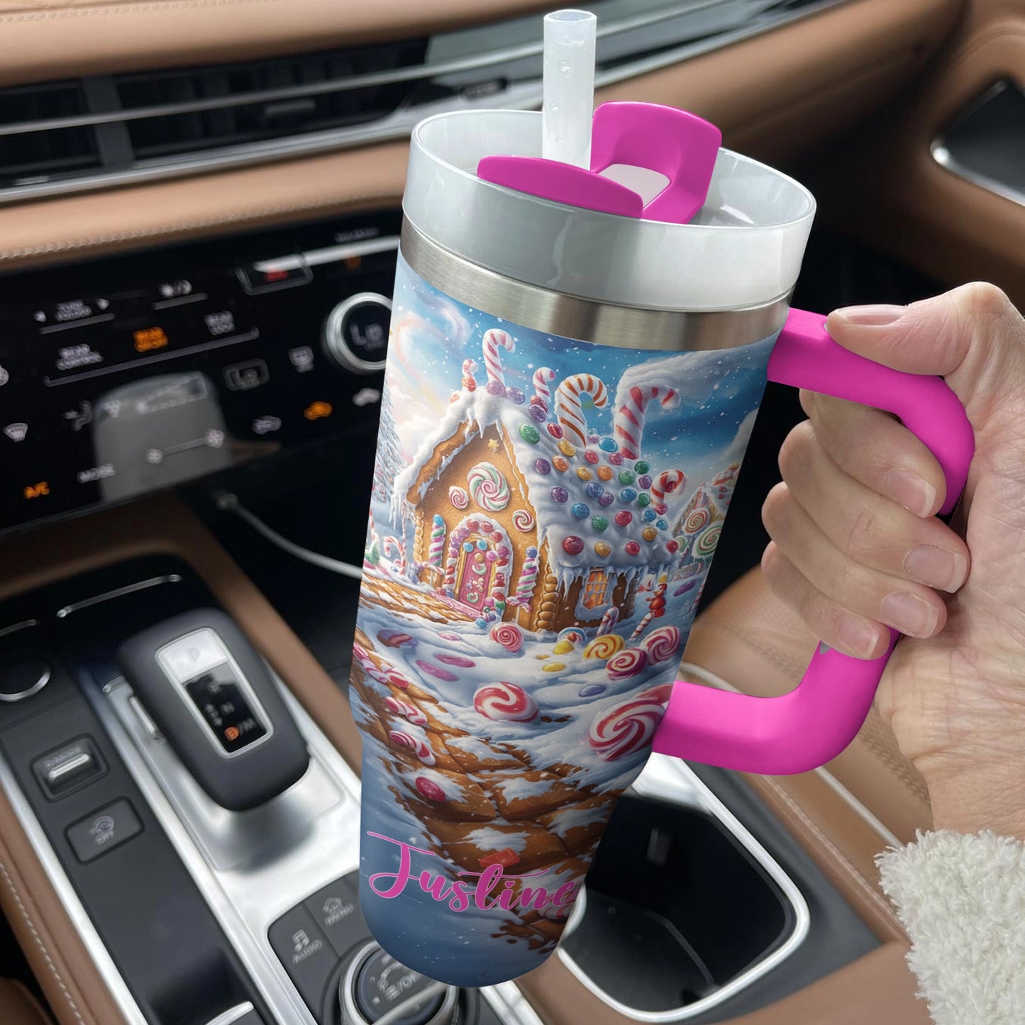 Shineful Glossy Tumbler Personalized Sweet Wonderland