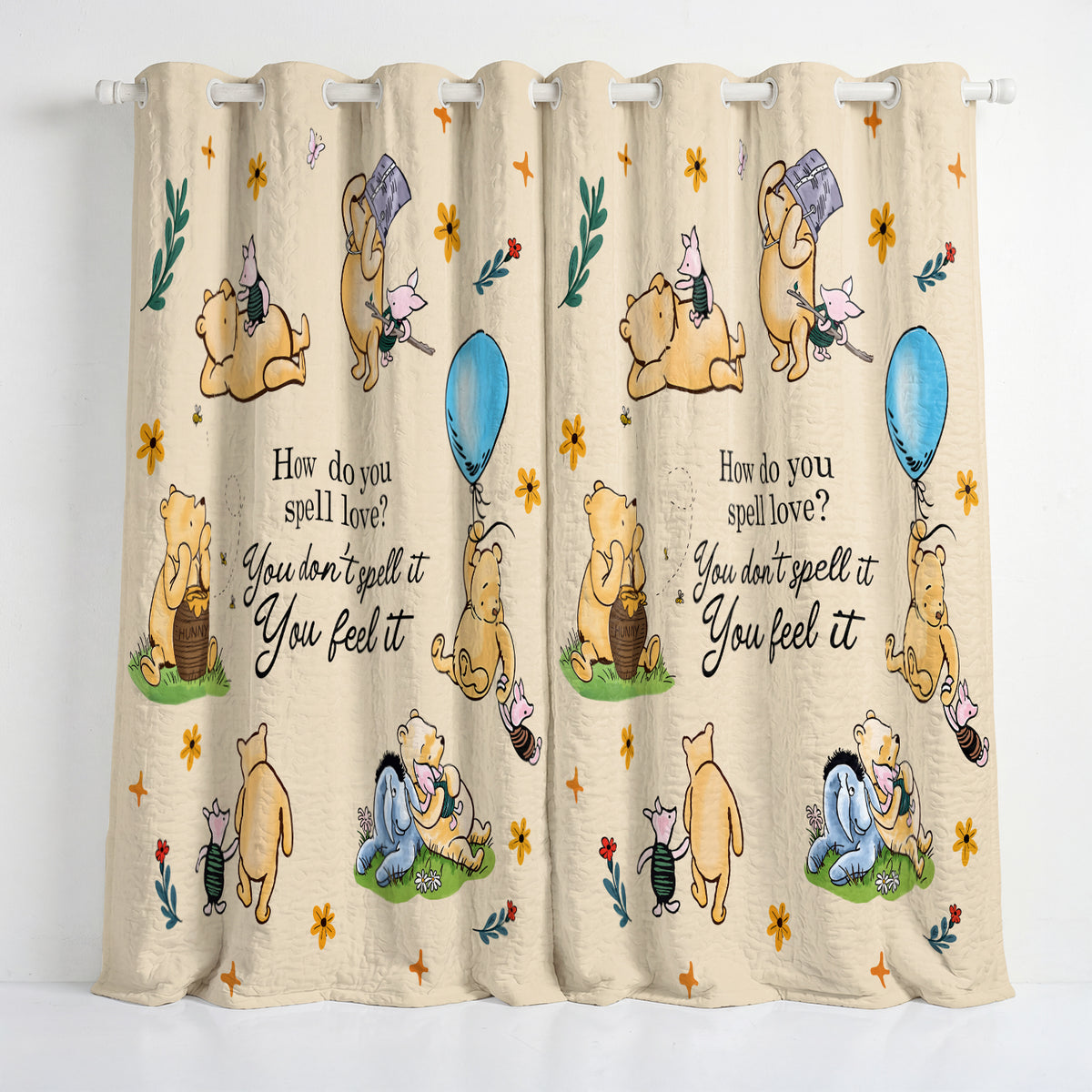 Shineful Quilted Curtain Little Things