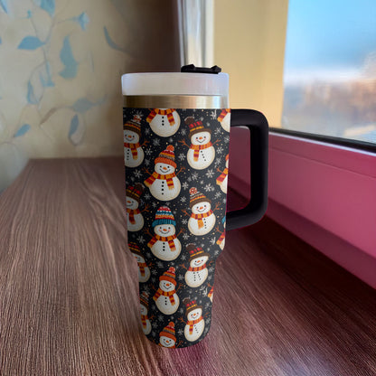 Shineful Tumbler Snowman Joy