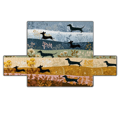 Shineful Sofa Cover Set Dachshund Four Seasons