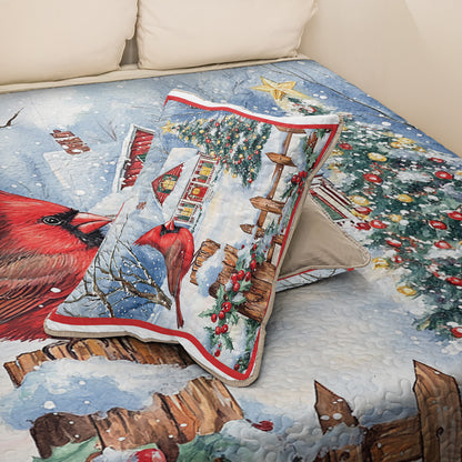 Shineful All Season Quilt 3-Piece Set Christmas Spirit