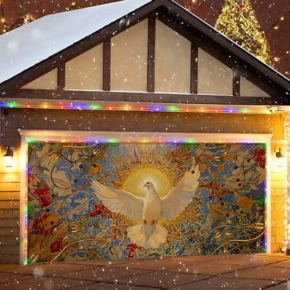 Shineful Garage Door Banner Decoration Holy Spirit
