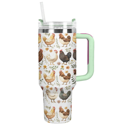 Shineful Tumbler Cluckin' Cute