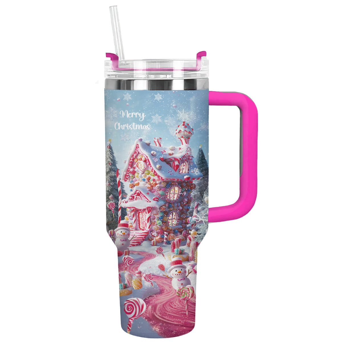 Shineful Tumbler Christmas Candy House