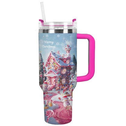Shineful Tumbler Christmas Candy House