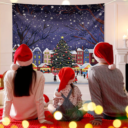 Shineful Garage Door Banner Decoration - Christmas Market