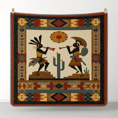 Shineful All Season Quilt 3-Piece Set Ancestral Steps