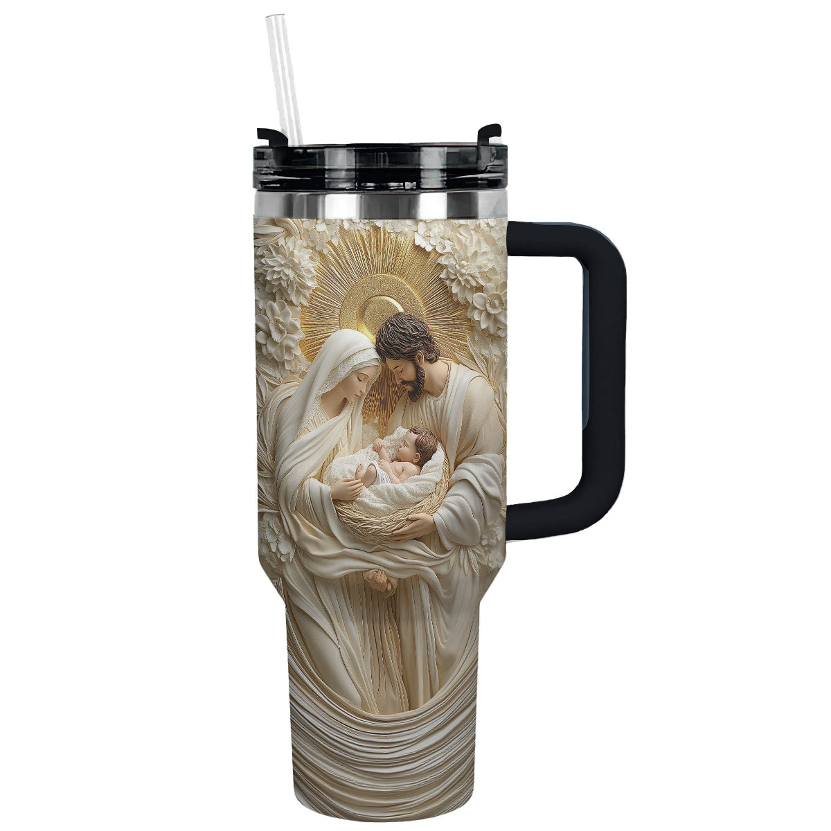 Shineful Glossy Tumbler Holy Family