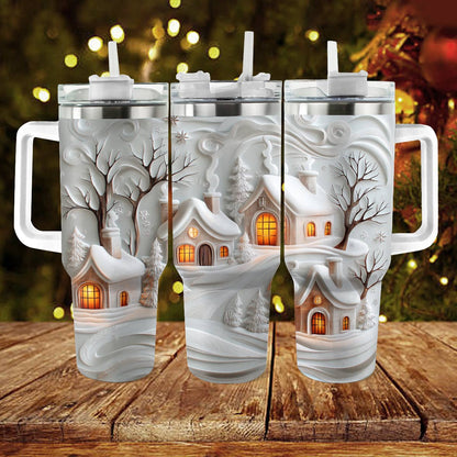 Shineful Glossy Tumbler Snowy Sips