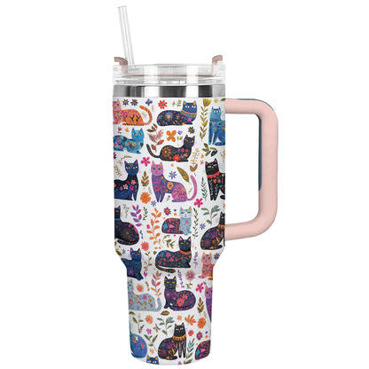 Shineful Tumbler Beautiful Cat Garden