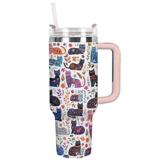 Shineful Tumbler Beautiful Cat Garden