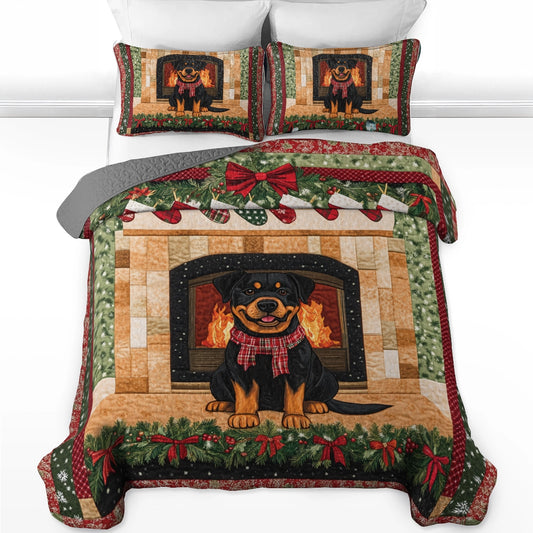 Shineful All Season Quilt 3-Piece Set Cozy Fireside Companion