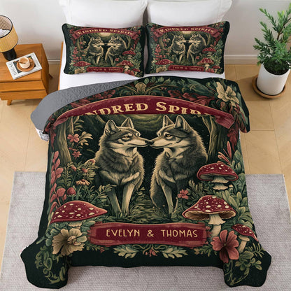 Shineful All Season Quilt 3-Piece Set - Personalized Kindred Spirits
