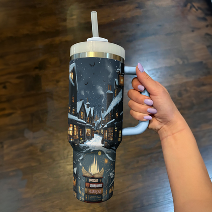 Shineful Tumbler Fantasy Wizard Village