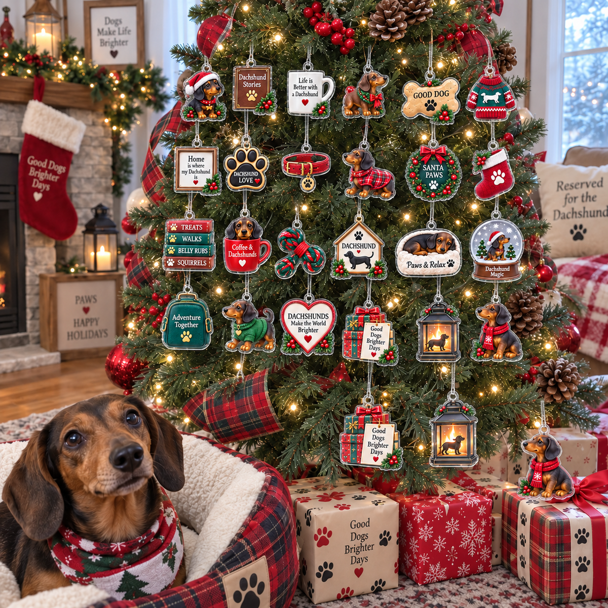 Shineful Dachshund Christmas Advent Calendar