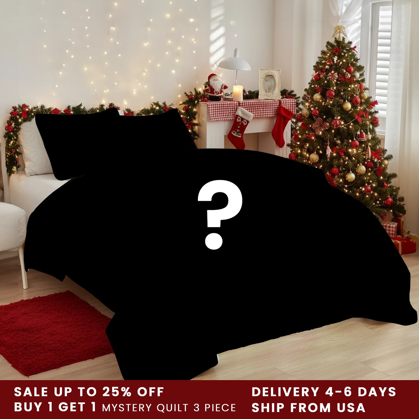 Shineful All Season Mystery Quilt 3-Piece Set