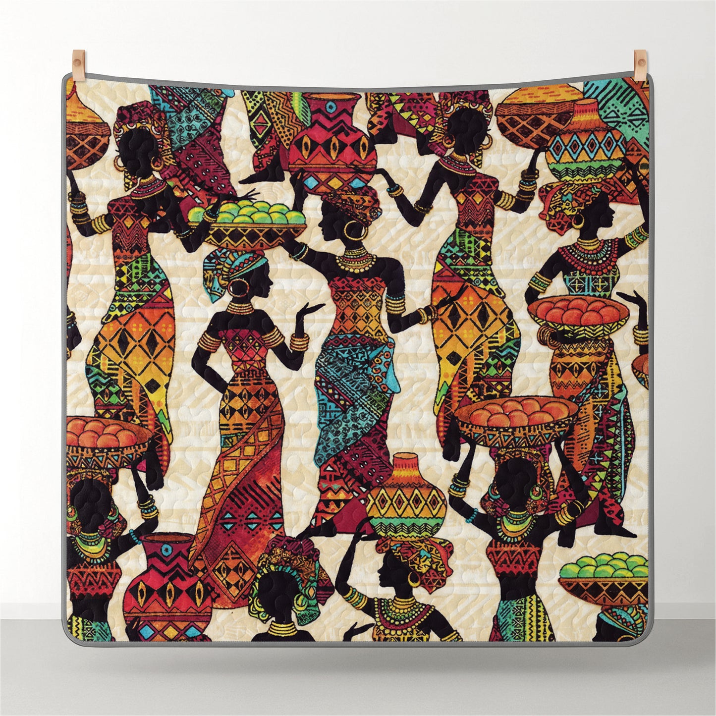 Shineful All Season Quilt 3-Piece Set Ancestral Rhythm