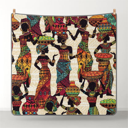 Shineful All Season Quilt 3-Piece Set Ancestral Rhythm