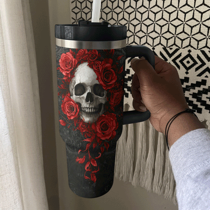 Shineful Tumbler - Crimson Bloom